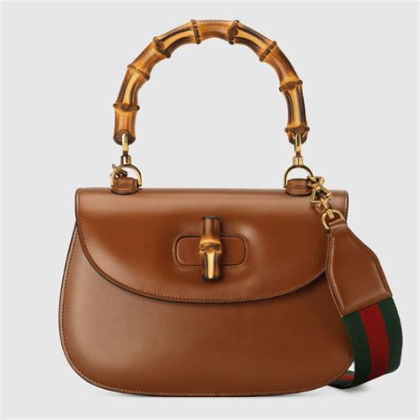 gucci bamboo daily top handle|Gucci bamboo bags 1947.